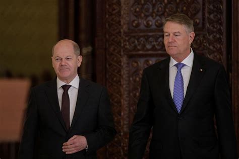 Germany's Scholz in Bucharest to shore up support for Romania